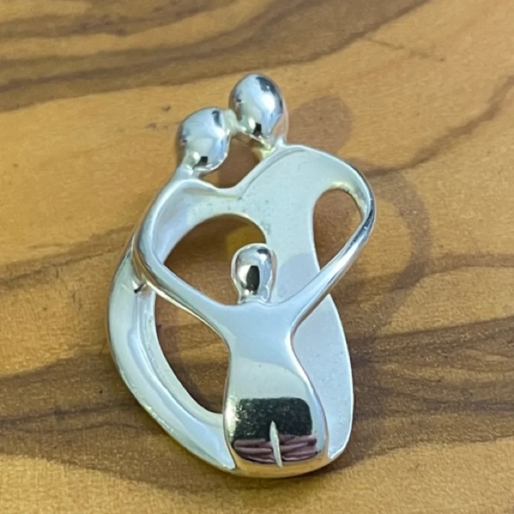 Carolyn Pollack Relios Family Sterling Silver Pendant